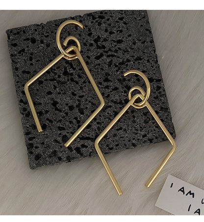 European And American Style Exaggerated Copper Earrings