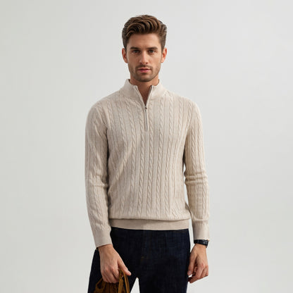 Old Money Style turtleneck sweater