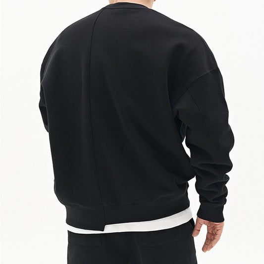 Pullover Round Neck Loose Men's Sweater