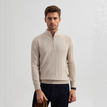 Old Money Style turtleneck sweater