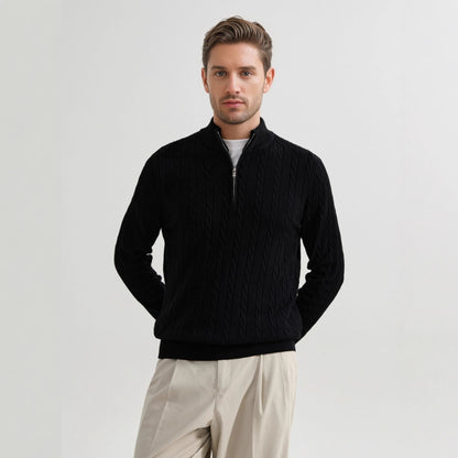 Old Money Style turtleneck sweater